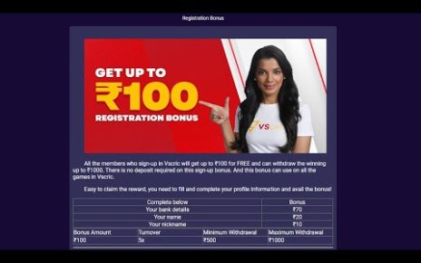 Starting 100rs to 500rs+ in online casino WELCOME Bonus 100rs you can use to play 100%  in all live