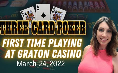 ? Subscriber, Joseph, Joins Us For 3 CARD POKER@Graton Casino