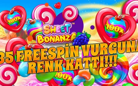 Sweet Bonanza 35  ? ? ?  Free Spinle Vurgun Şahane #casino #sweetbonanza