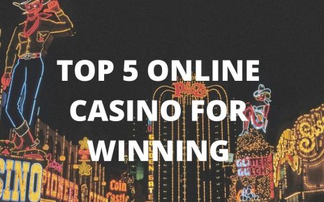 TOP 5 ONLINE CASINO FOR WINNING