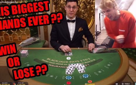 The HARDEST BlackJack Session Ive Ever Seen | Xposed Gambling Session