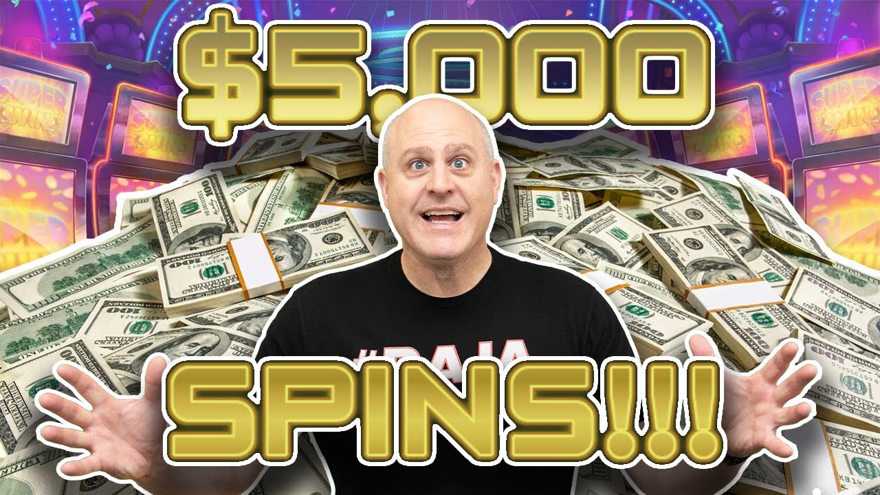 The Largest High Limit Casino Play Ever on YouTube! ?️ $5,000 Per Spin Live in Las Vegas!