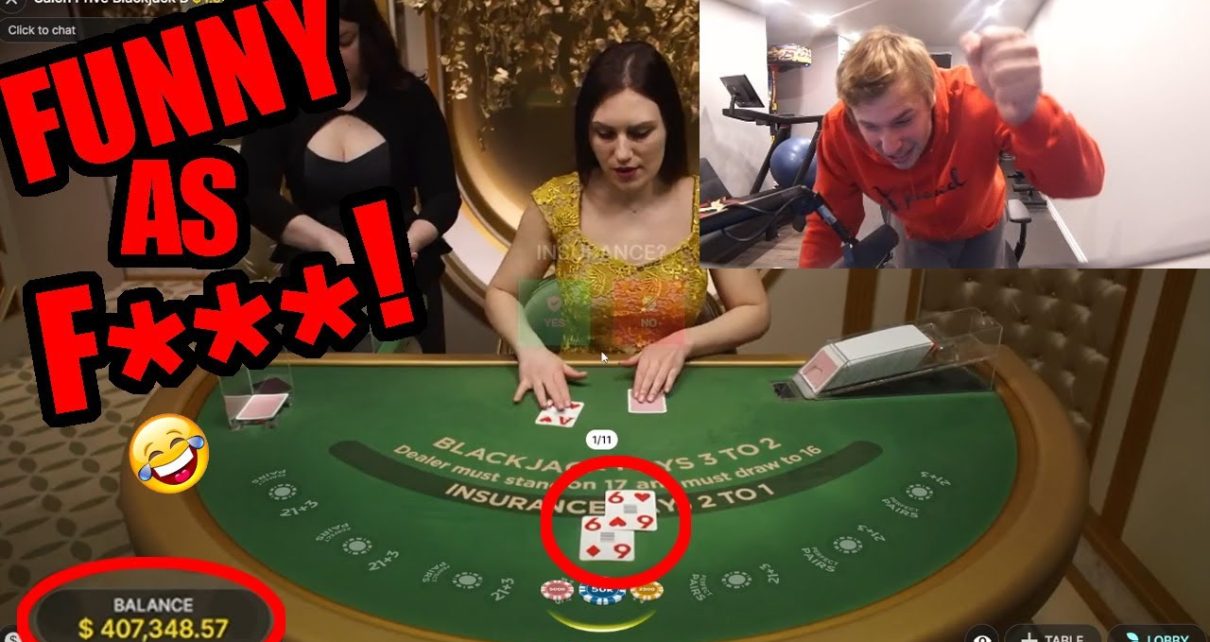 The MOST ENTERTAINING BlackJack Session EVER | Xposed Gambling