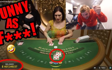 The MOST ENTERTAINING BlackJack Session EVER | Xposed Gambling