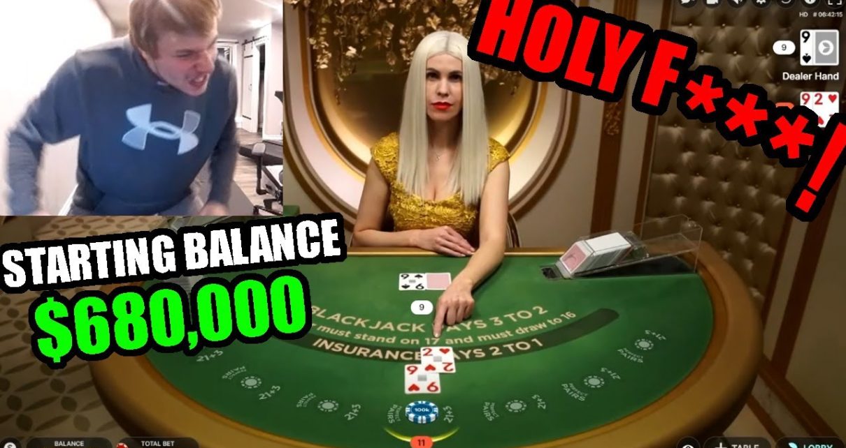 The MOST INSANE BlackJack Session! | Xposed HighStakes Gambling