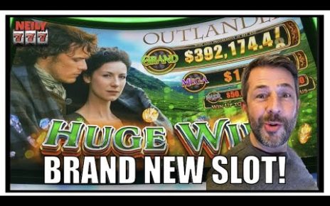 The newest slot on the casino floor!! OUTLANDER Slot Machine, and I landed a great bonus on it!