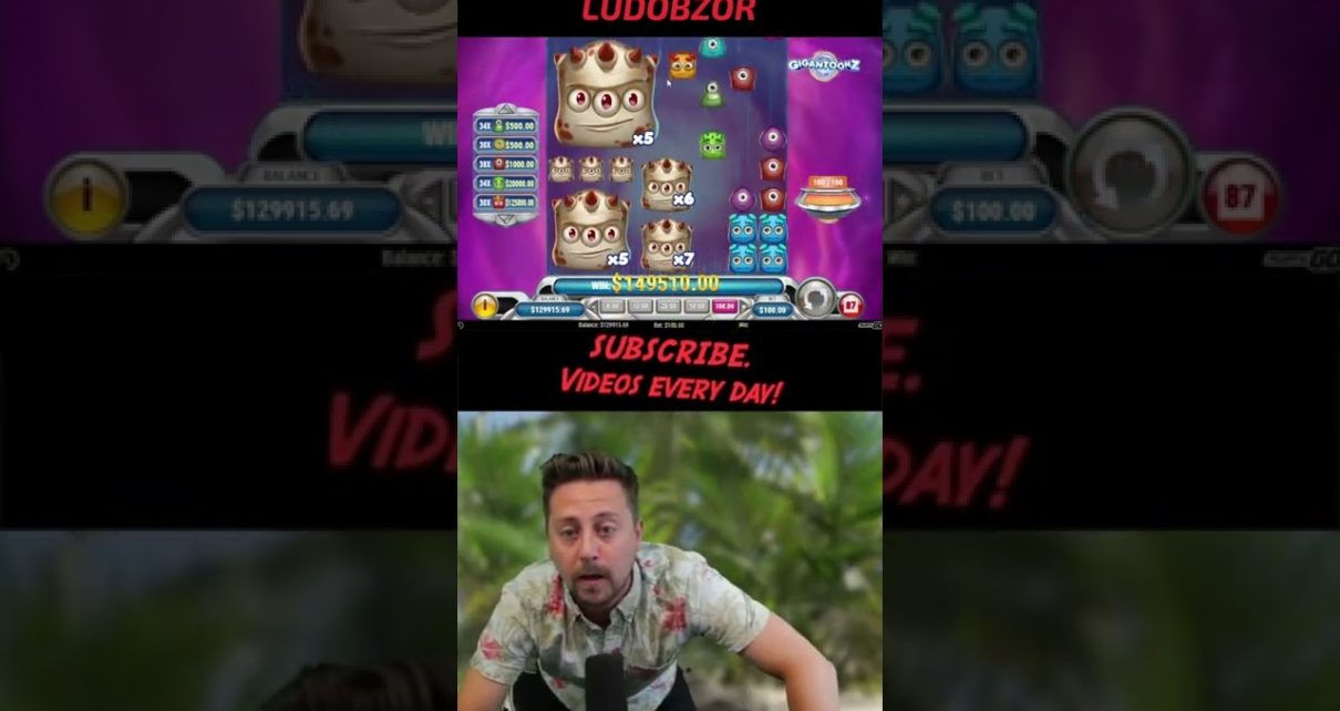 Top WIN 203 000 $ in Gigantoonz / India online Casino
