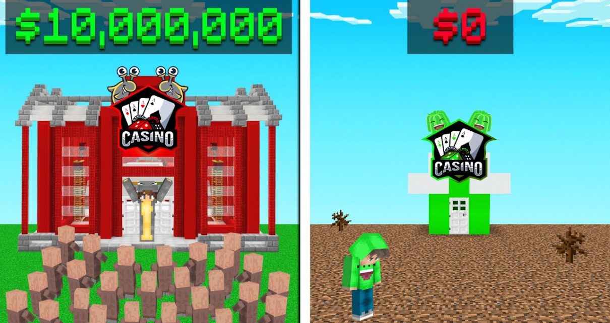 We Opened CASINOS In Minecraft!
