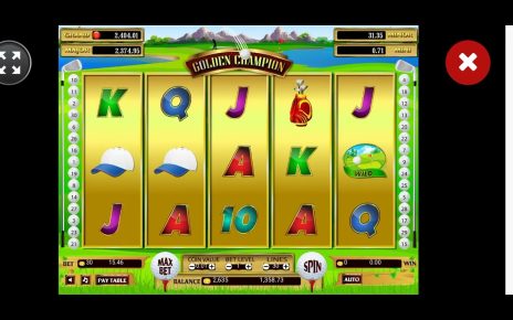 alt online casino nagbalik nnman c golden champ sa  puro scatter