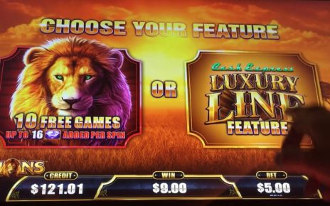 cerise TRAIN LUXURY LINE 50 LIONS #slotman #casino #luxuryline