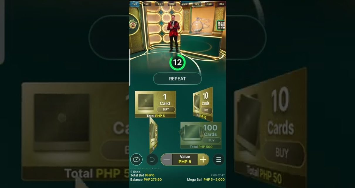 live online casino bingo #megaball pangalawang cash in nag try ako 150 small win ayus din