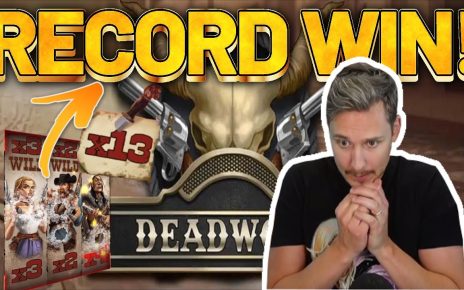 tape WIN! DeadWood BIG WIN – NEW Casino game from Nolimit City