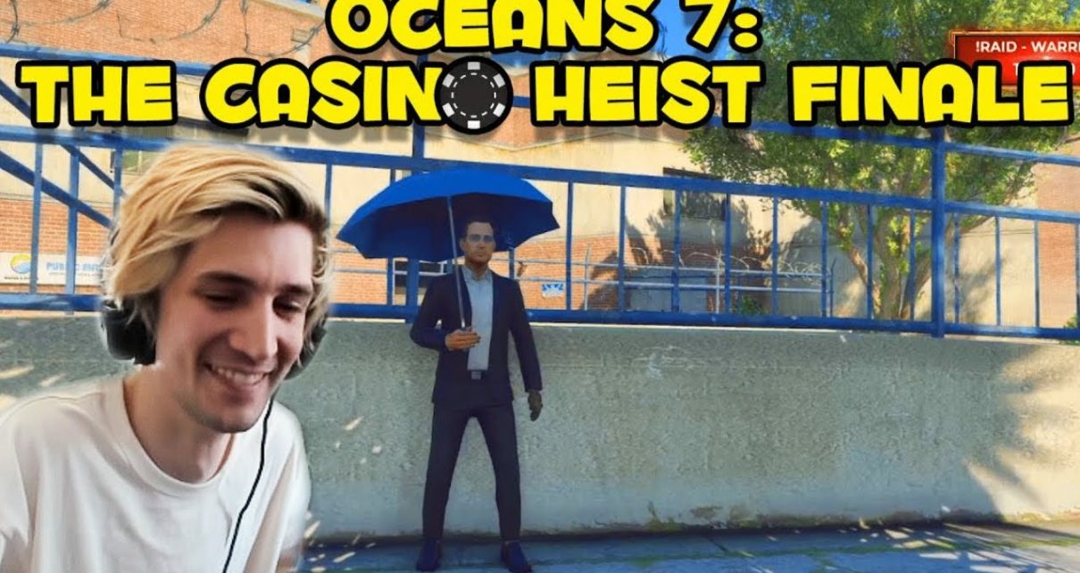 xQc Reacts to The Casino Heist Finale