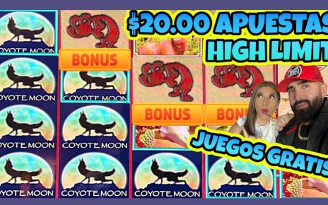 ★ MI MAYOR GANACIA EN COYOTE MOON SLOT ‼️ APUESTAS DE  EN EL CASINO DE CAESARS LAS VEGAS