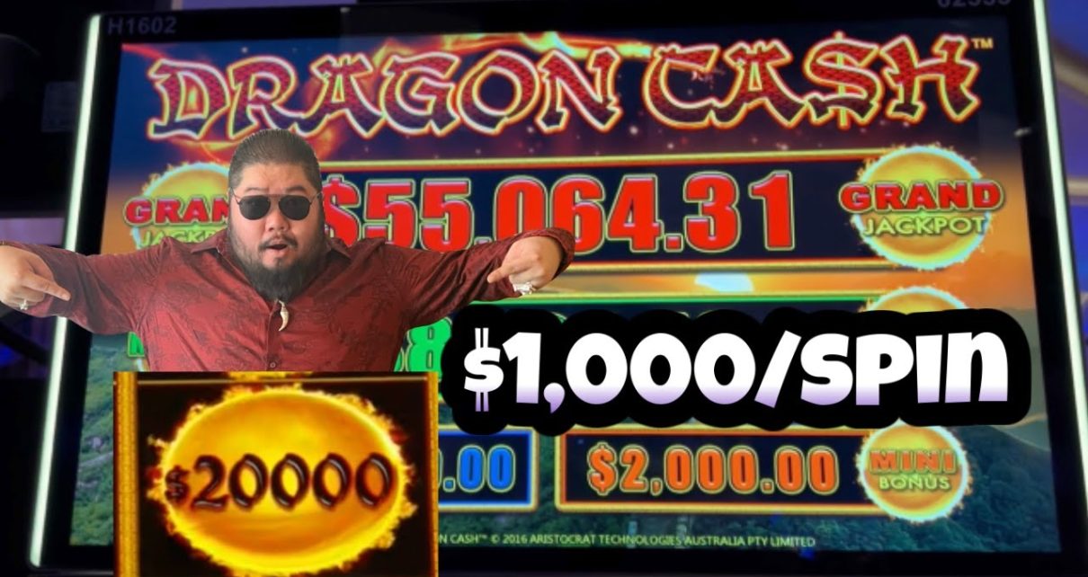 ,000/SPIN!! WITH K BANKROLL!!! DRAGON CASH SLOTS!! UNBELIEVABLE SESSION!!!!