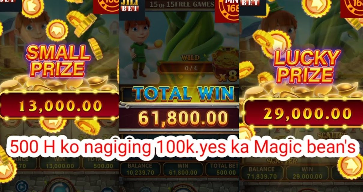 500 H ko naging 100k yes ka talaga magic beans