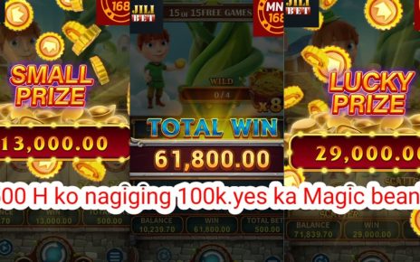 500 H ko naging 100k yes ka talaga magic beans