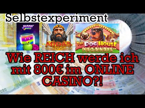 ?800€?online Casino Experiment❗️wie reich wird man im Online Casino ?? Book of Dead uvm.