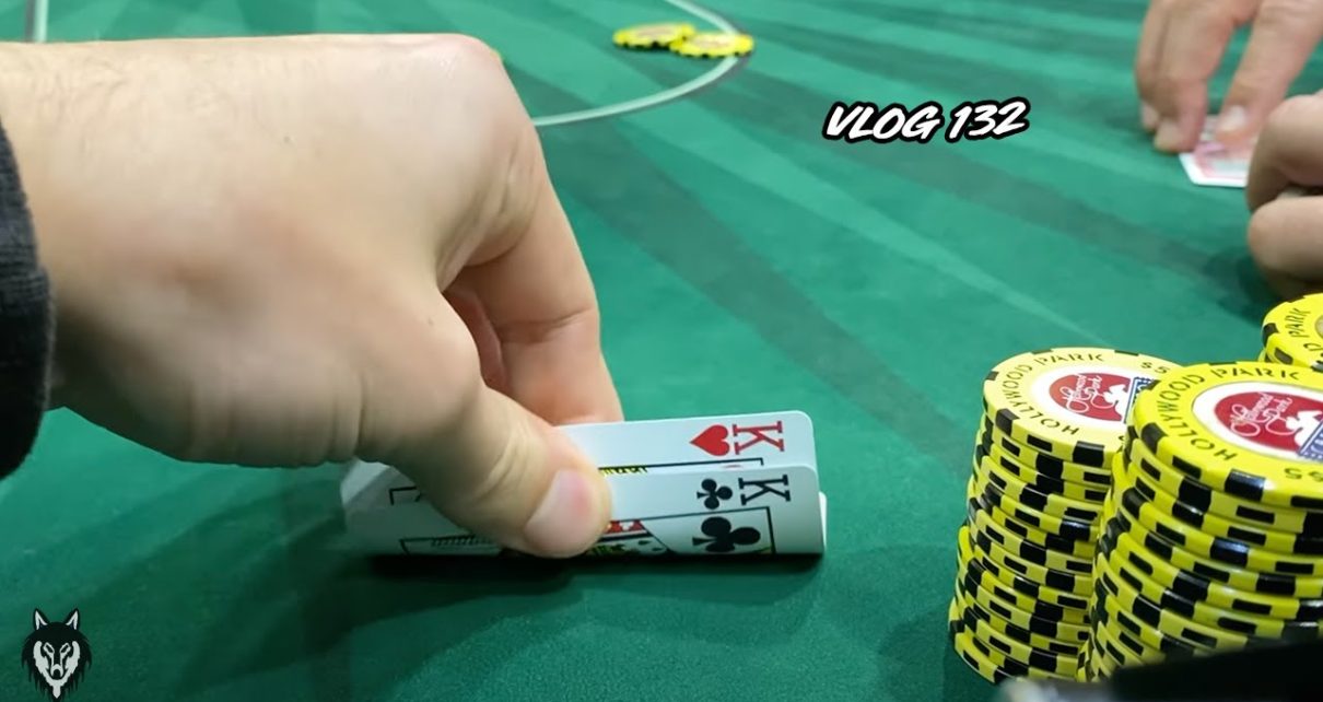 ALL-IN WITH POCKET KINGS AT HOLLYWOOD common CASINO!! | Poker Vlog