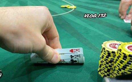 ALL-IN WITH POCKET KINGS AT HOLLYWOOD common CASINO!! | Poker Vlog #132