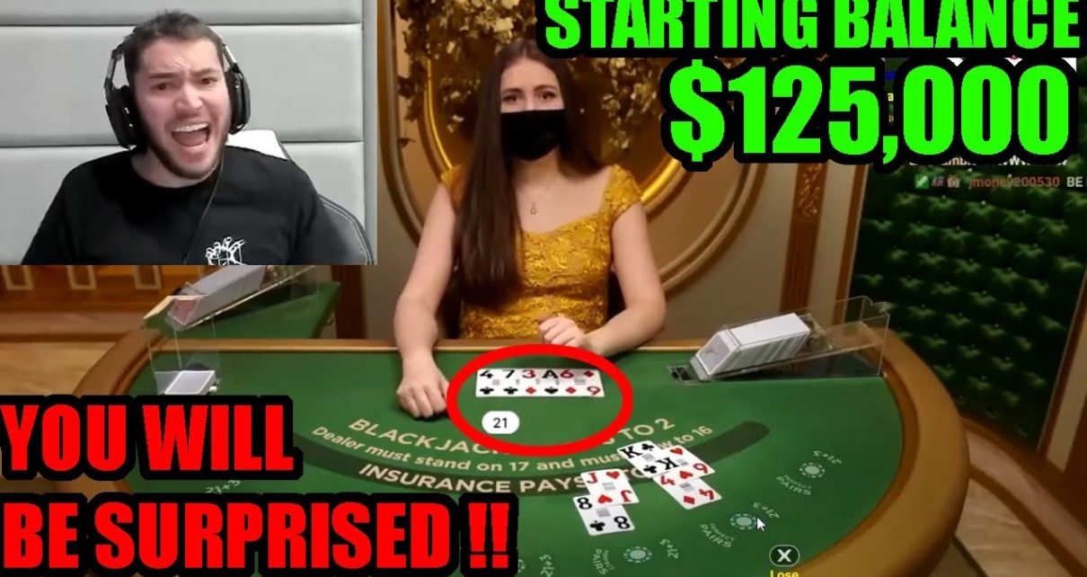 AdinRoss MOST RARE BlackJack Session !!
