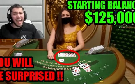 AdinRoss MOST RARE BlackJack Session !!