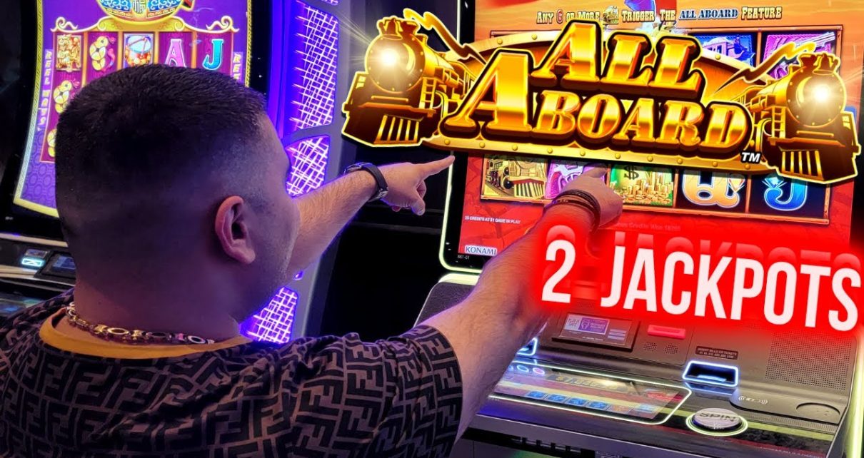 All Aboard Slot Machine 2 HANDPAY JACKPOTS – Las Vegas Casinos Jackpots All Aboard Slot Machine 2 HANDPAY JACKPOTS – Las Vegas Casinos Jackpots