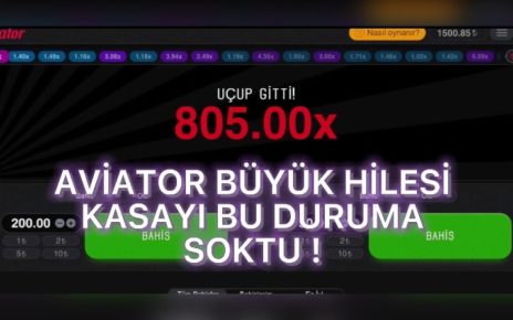 Aviatör Hilesi Yüksek Bahis Olduğunda Hemen Patlıyor #aviator #casino