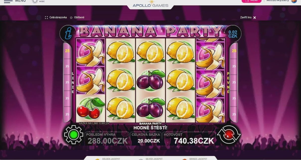 BB | BANANA PARTY | CT GAMING | APOLLO GAMES ONLINE CASINO | DNES NOVÉ HRY BB | BANANA PARTY | CT GAMING | APOLLO GAMES ONLINE CASINO | DNES NOVÉ HRY