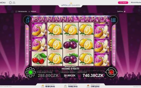 BB #126 | BANANA PARTY | CT GAMING | APOLLO GAMES ONLINE CASINO | DNES NOVÉ HRY