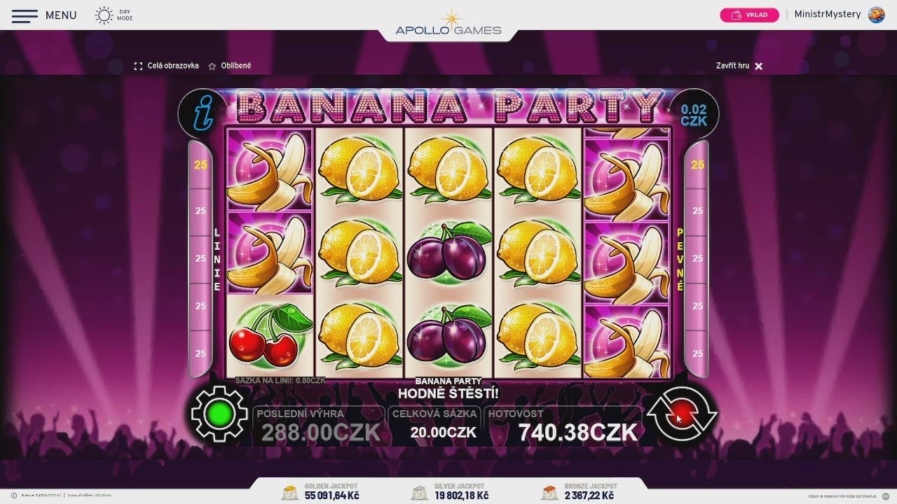 BB #126 | BANANA PARTY | CT GAMING | APOLLO GAMES ONLINE CASINO | DNES NOVÉ HRY