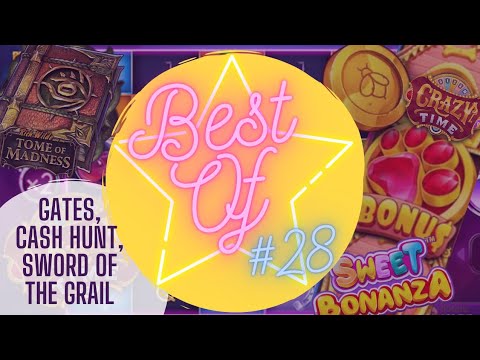 BESTOF CASINO #28 : GATES, CASH HUNT, SWORD OF THE GRAIL qui régalent (entre autres!)