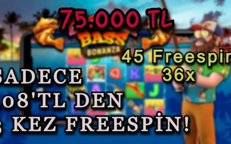 Bigger Bass Bonanza | Selamün Aleyküm 75.000 TL | #PaparaÇekilişi #Slotİzle #SlotOyunları #Casino