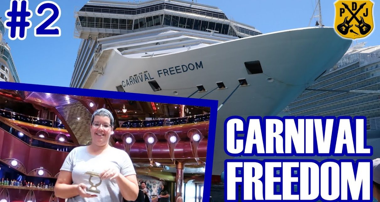 Carnival Freedom Pt.2 – Brunch, Thriller, 88 Keys, Casino, 80s Pop To The Max, Karaoke, stone & Glow