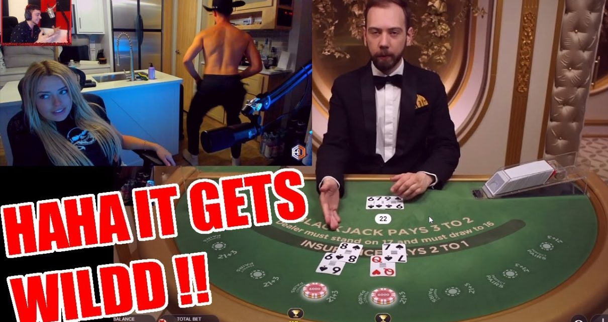 Corinna Gambling With AC HighStakes BlackJack
