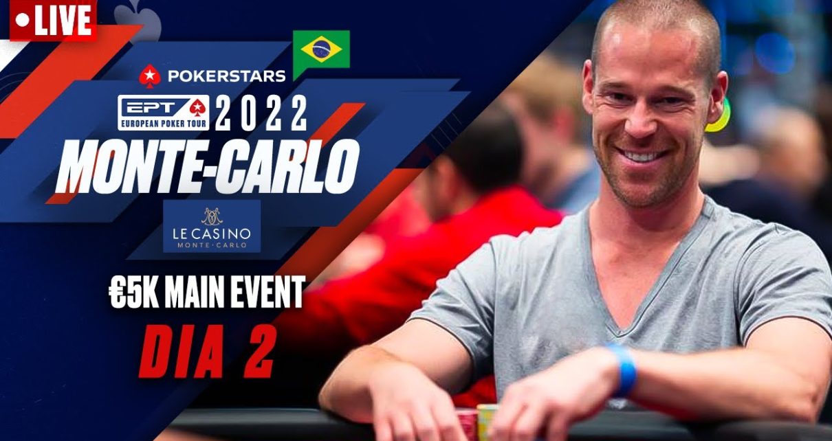 €5K MAIN EVENT – DIA 2: POKERSTARS EPT APRESENTADO POR MONTE-CARLO CASINO ♠️ PokerStars Brasil