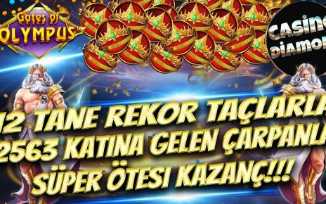 Gates of Olympus | 12 TANE TAÇLAR 71 ÇARPAN SÜPER KAZANÇ |BIG WIN #gatesofolympusrekor #maxwin #slot