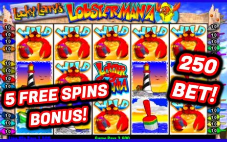 I ❤️ LOBSTERS at nowadays! ?? Lobstermania Classic Casino Slot! / Max Bet (0) Big Wins and Free Spins!