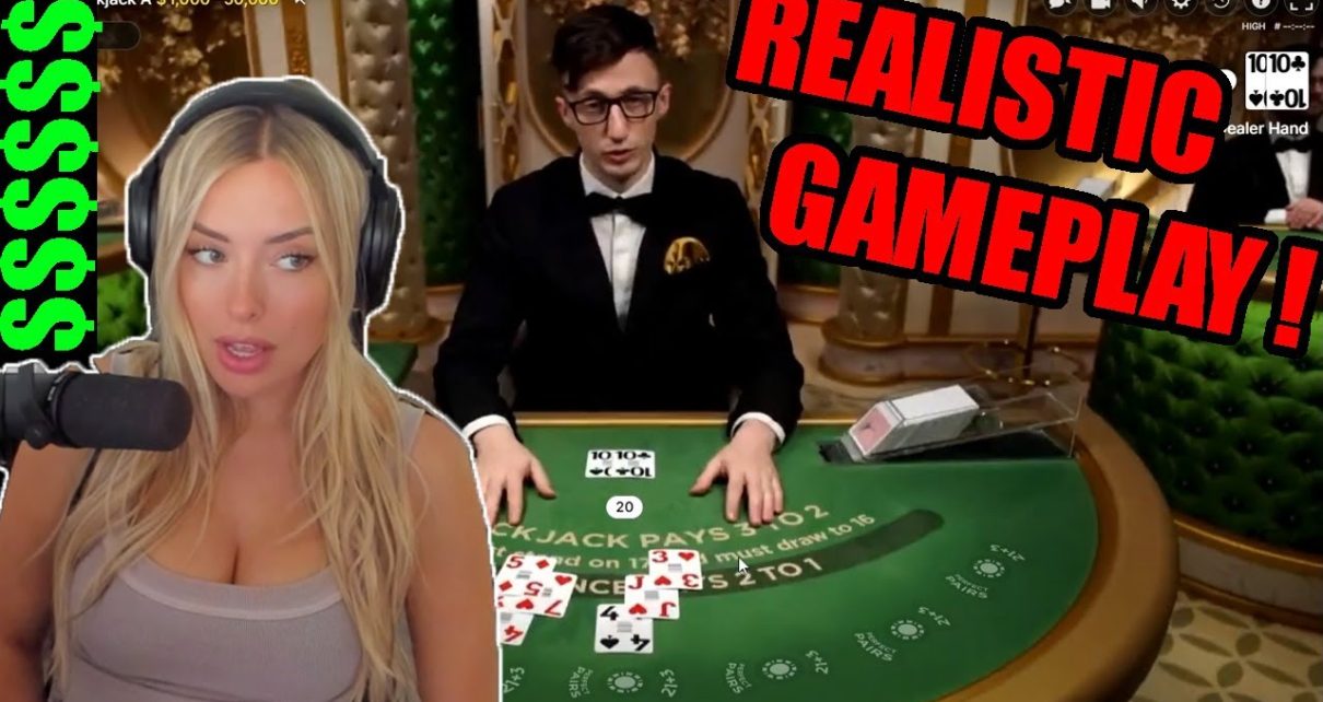 Instagram Model Plays BlackJack | High Stakes