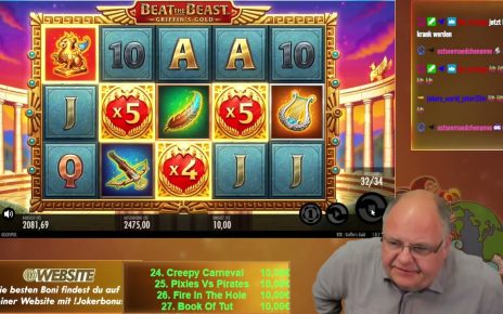 LEGENDARY WIN-REKORD WIN IN BEAT THE BEAST GRIFFINS GOLD?Online Casino Deutsch ?Jokersworld