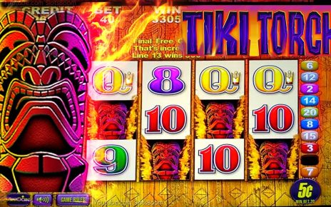 LIVE BONUSES!!! RE-TRIGGERS!!! Tiki Torch !!! BONUSES !!! Aristocrat Slots in Casino