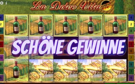 La Dolce Vita im Online Casino Die Slot gönnt schöne Gewinne!! blood-red Hot Firepot knallt auch rein!!!