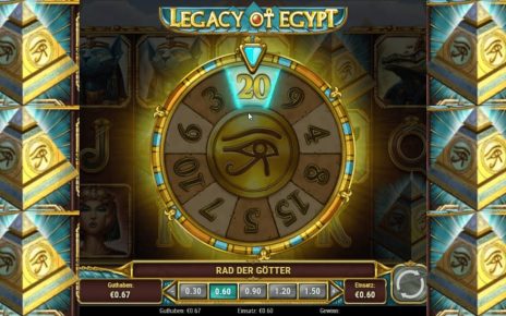 Legacy of Egypt 20 Freispiele ?!!! – Online Casino Experiment Deutsch constituent 63