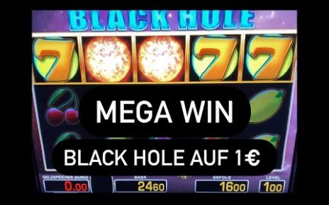 Let’s play Black Hole 1 EURO ? VOLLES RISIKO 77777 JACKPOT CASINO Spielhalle Merkur Magie Novoline