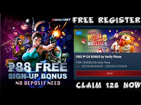 NEW ONLINE CASINO MAY INSTANT FREE 128 PESOS FOR NEWBIE REGISTER NOW & CLAIM 128 PESOS