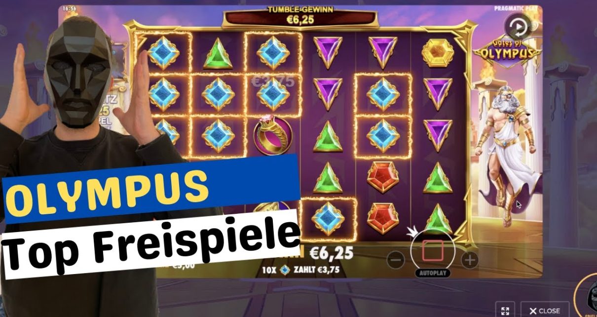 Online Casino Deutsch | Gates of Olympus auf 5€ Freispiele bekommen