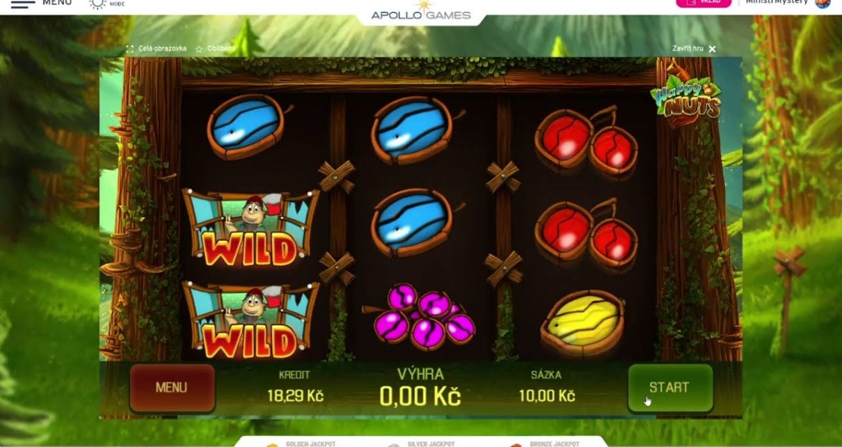 PRODLOUŽENÉ FREE SPINY NA APOLLU • HAPPY NUTS • APOLLO GAMES ONLINE CASINO PRODLOUŽENÉ FREE SPINY NA APOLLU • HAPPY NUTS • APOLLO GAMES ONLINE CASINO