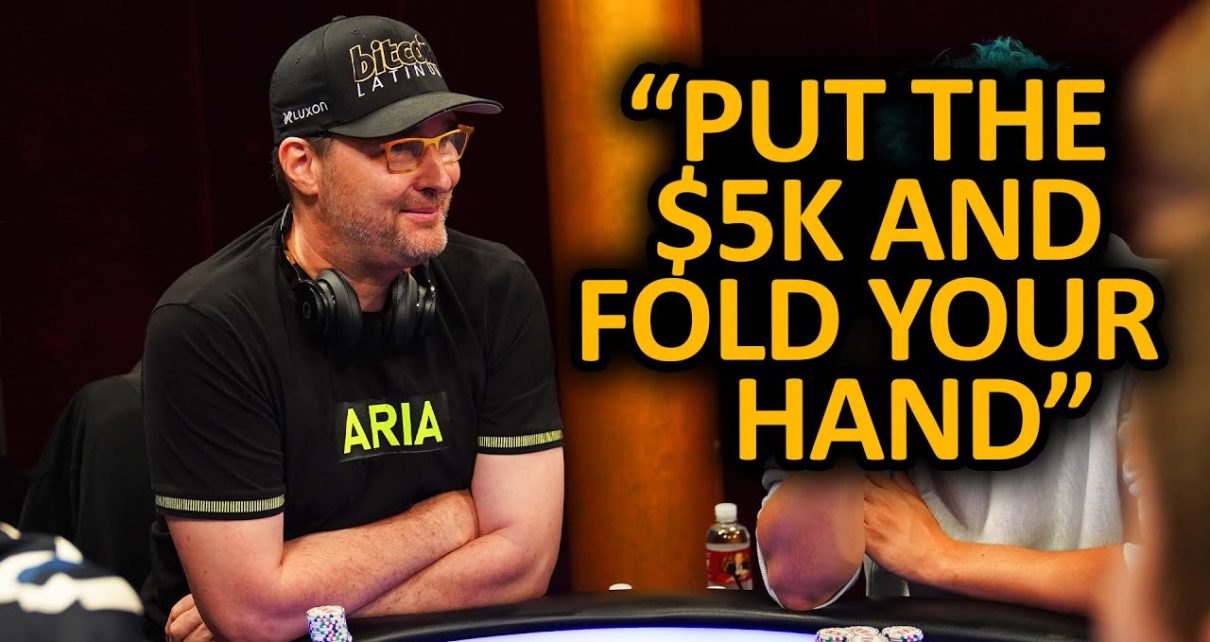 Phil Hellmuth DENIES Angle Shooting ALLEGATION @Hustler Casino Live