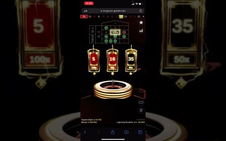 RULET | LİGHTNİNG RULETTE 230 BİN TL KAZANMAKKK !!!!! #rulet #casino