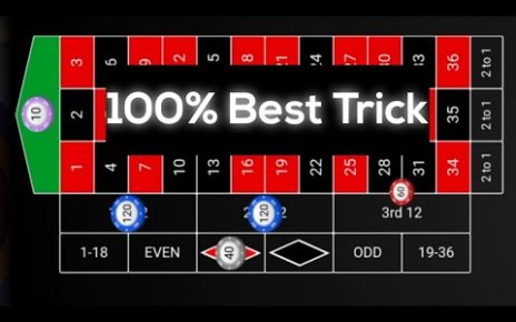 Roulette New winning Strategy live online casino | Roulette Secret System